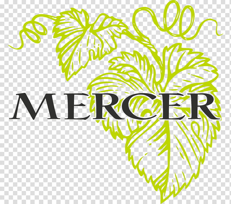 Green Leaf Logo, Mercer Wine Estate, Columbia Valley Ava, Sauvignon Blanc, White Wine, Pinot Noir, Pinot Gris, Winery transparent background PNG clipart