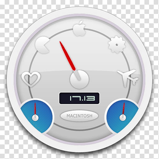 Dashboard minimamente, Macintosh speedometer at . transparent background PNG clipart