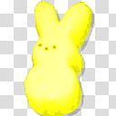 TNBrat Easter Fun , yellow bunny illustration transparent background PNG clipart