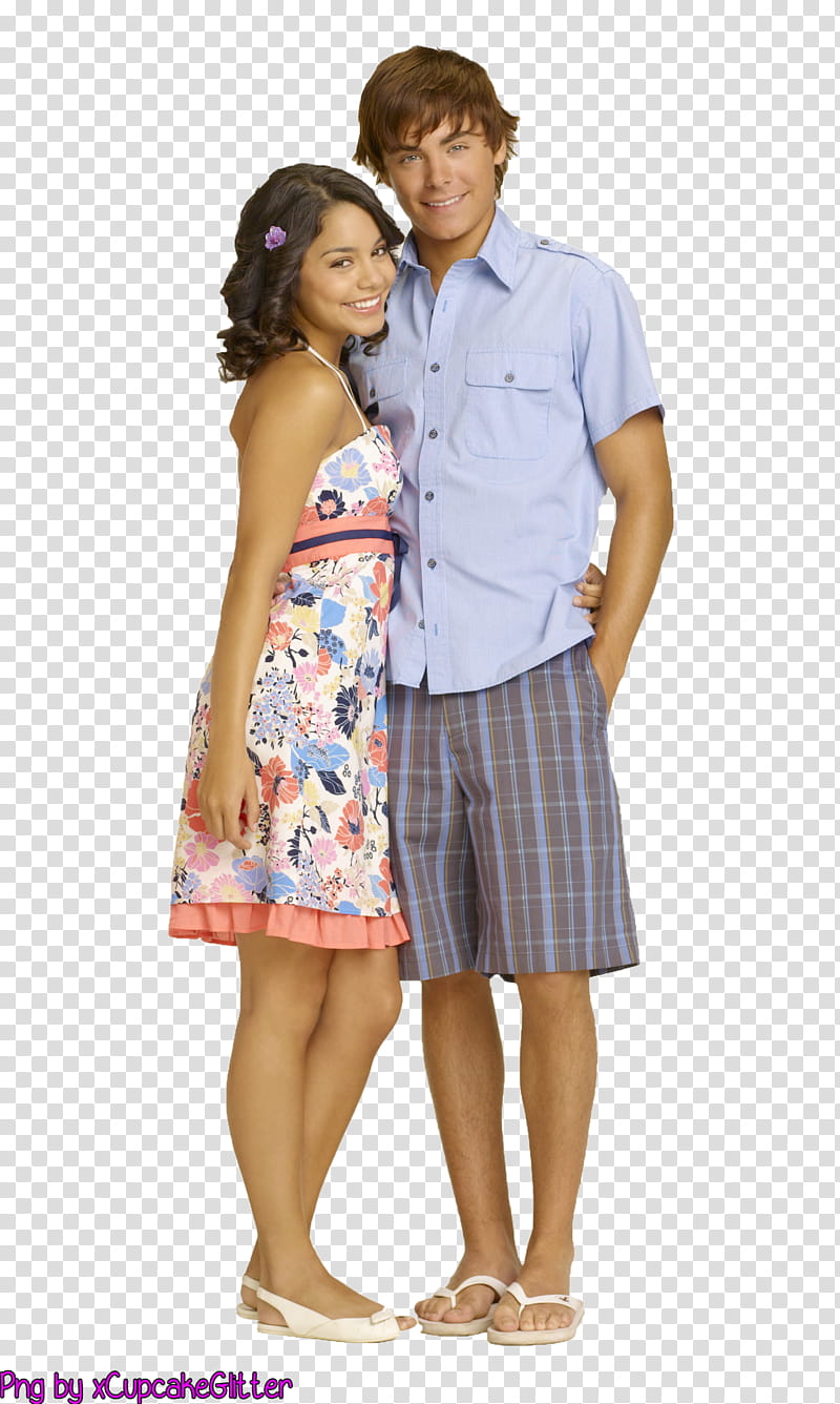 High School Musical Troy and Gabriella, High School Musical transparent background PNG clipart