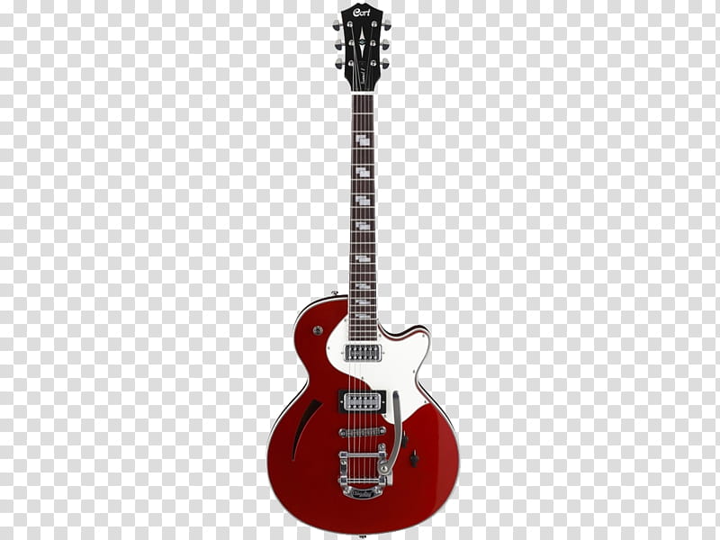 red and white electric guitar transparent background PNG clipart