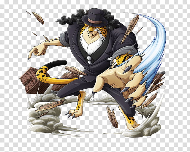 ROB LUCCI, Rob Lucci from One Piece anime characeter illustration transparent background PNG clipart