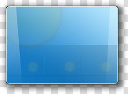 Vista Rainbar V English, rectangular blue card illustration transparent background PNG clipart