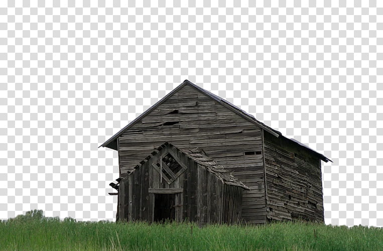 barn house grass roof shack, Building, Rural Area, Shed, Farm, Grassland transparent background PNG clipart