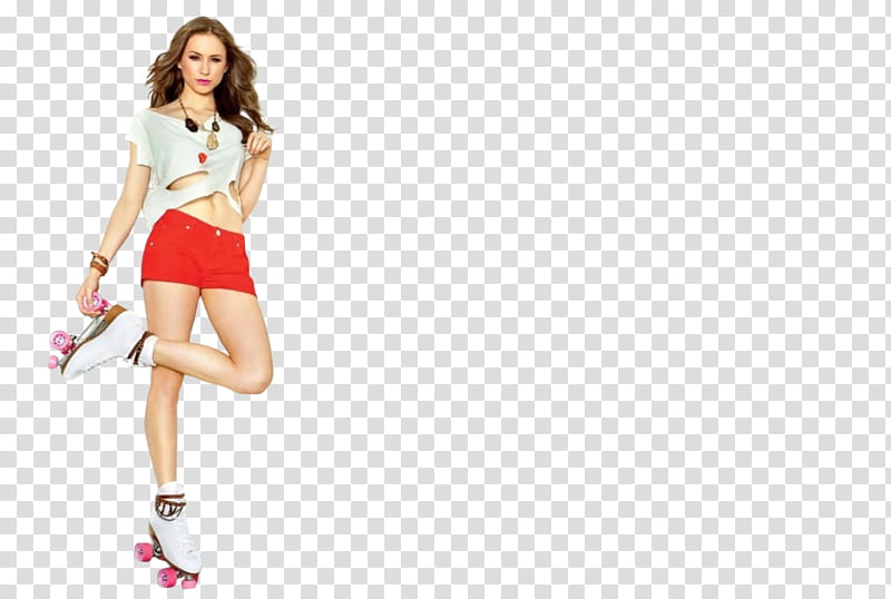 Pretty Little Liars, woman wearing top crop-top transparent background PNG clipart
