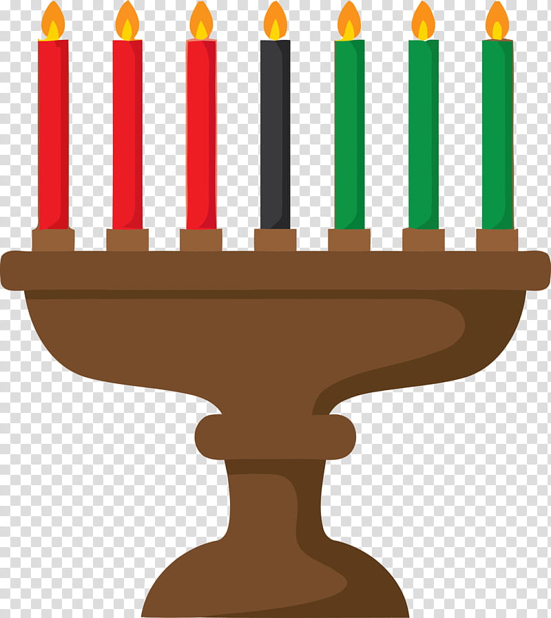 Kwanzaa Happy Kwanzaa, Candle Holder, Menorah, Birthday Candle, Hanukkah, Holiday, Event transparent background PNG clipart
