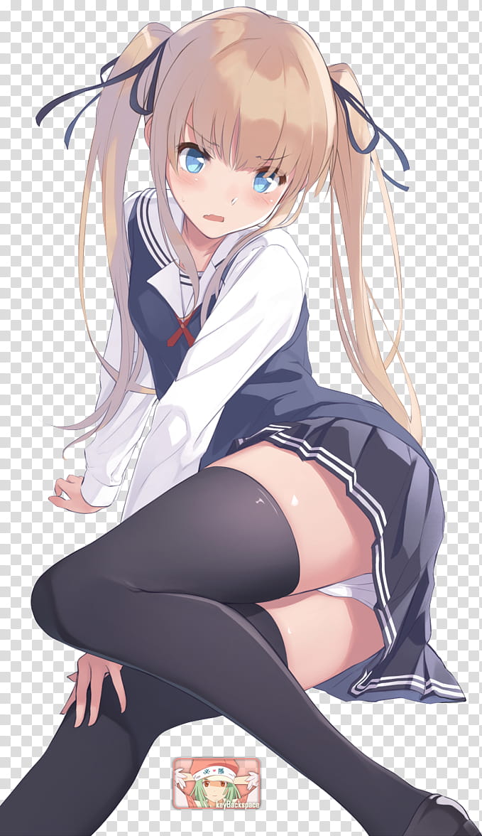 Eriri Spencer Sawamura (Saekano), Render, girl anime character wearing school uniform illustration transparent background PNG clipart