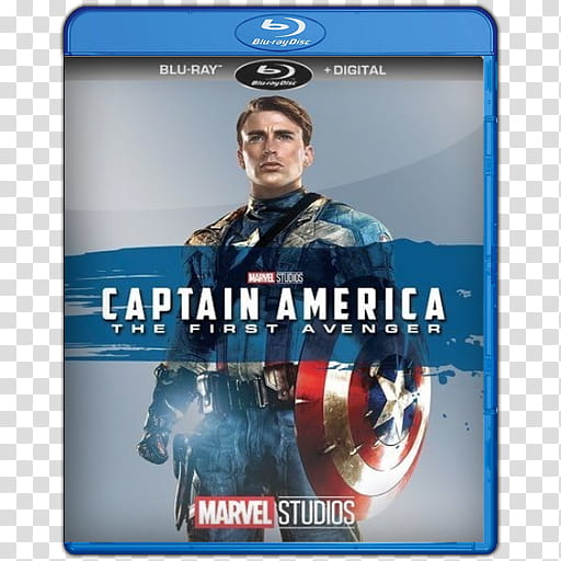 Captain America The First Avenger V Blu Ray transparent background PNG clipart
