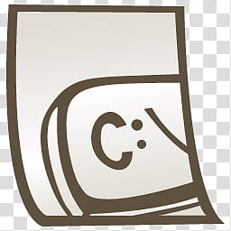 KOMIK Iconset , Command, letter-C illustration transparent background PNG clipart