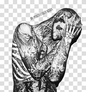 Rick Genest 3 transparent background PNG clipart thumbnail
