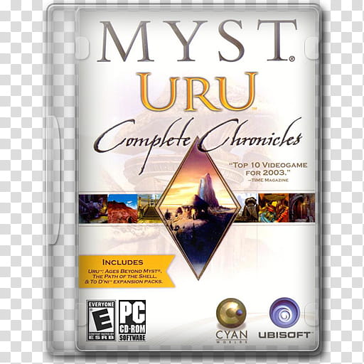 Game Icons , Myst Uru Complete Chronicles transparent background PNG clipart