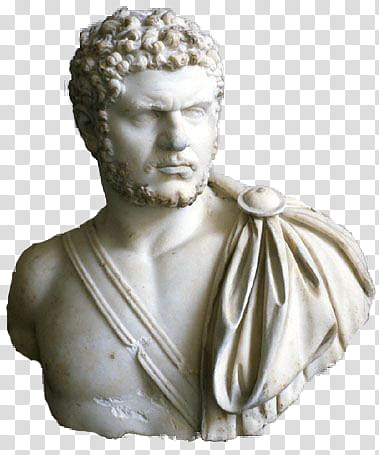 Greek Statues, man bust transparent background PNG clipart
