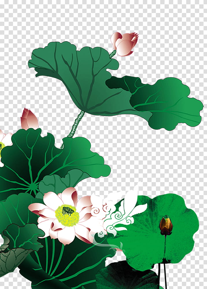 Chinese New Year Flower, China, Ink, Drawing, Wind, Falun Gong, Li Hongzhi, Green transparent background PNG clipart
