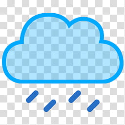 Stylish Weather Icons, cloud.drizzle transparent background PNG clipart