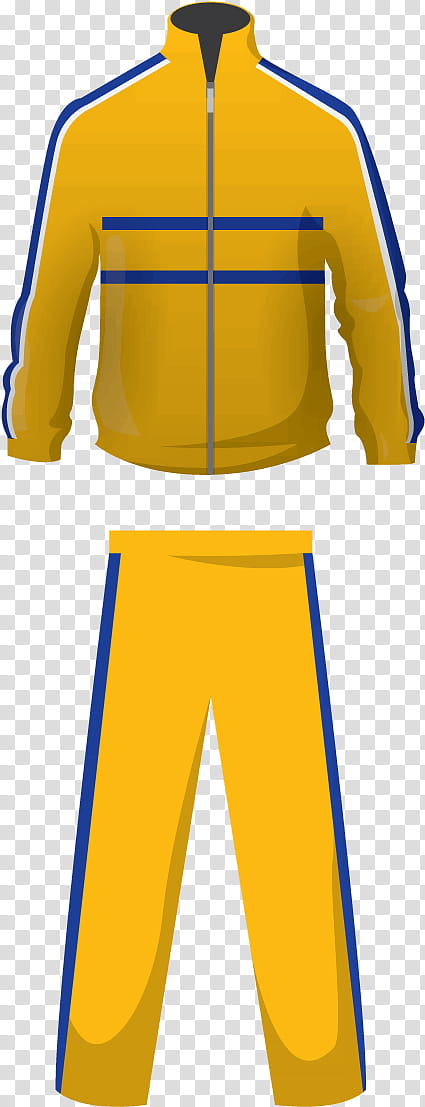 Tracksuit Clothing, Sportswear, Shirt, Pants, Hoodie, Jogging, Yellow, Sports Uniform transparent background PNG clipart