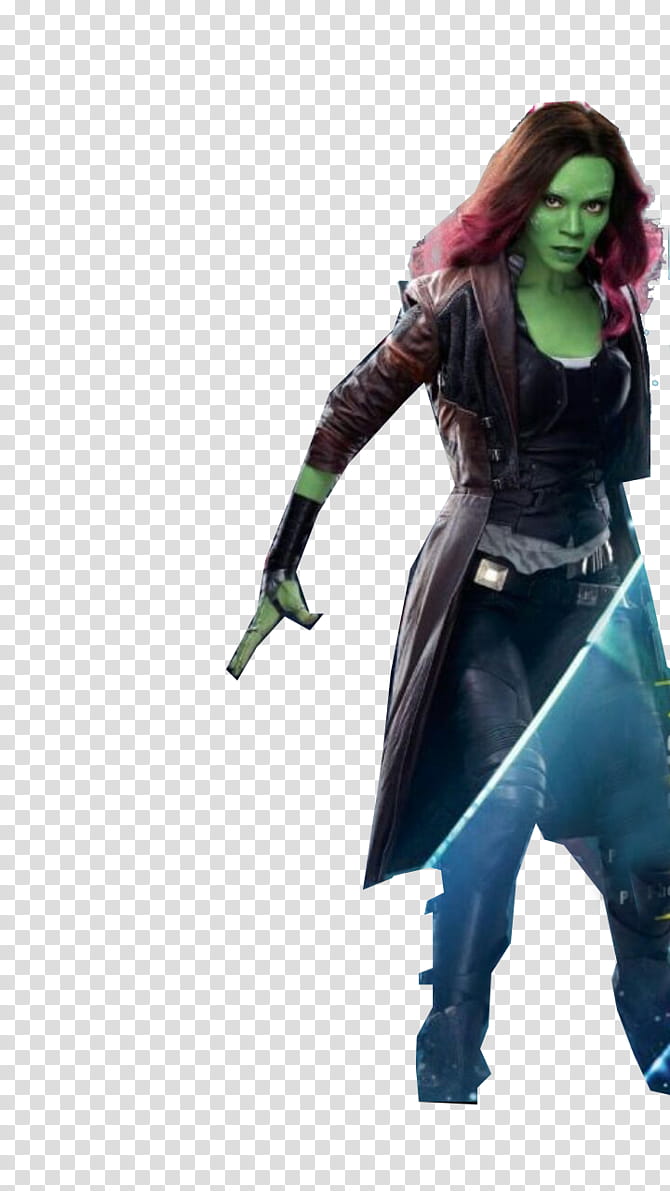 Avengers Infinity War, Gamora transparent background PNG clipart