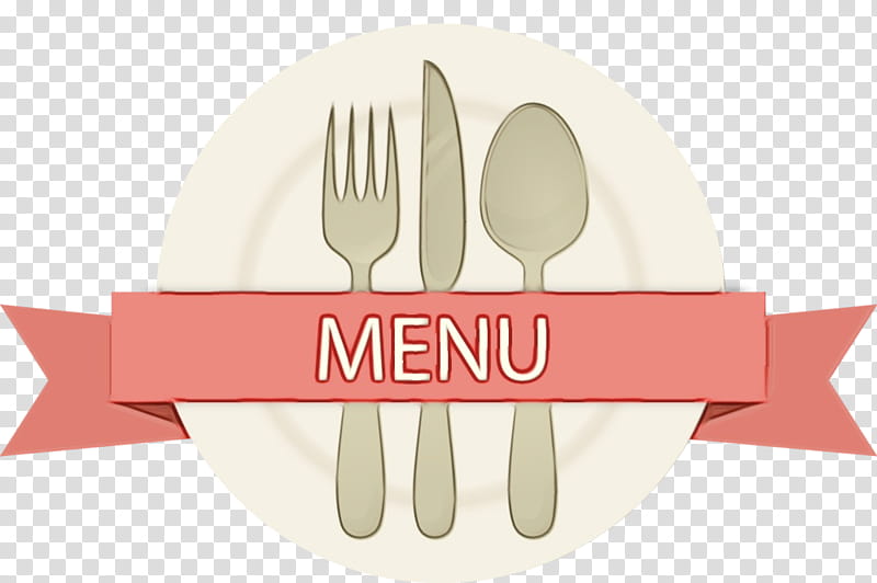 Menu Restaurant Ten Penny Lunch School meal, Watercolor, Paint, Wet Ink, Food, Wine List, Spoon, Dinner transparent background PNG clipart
