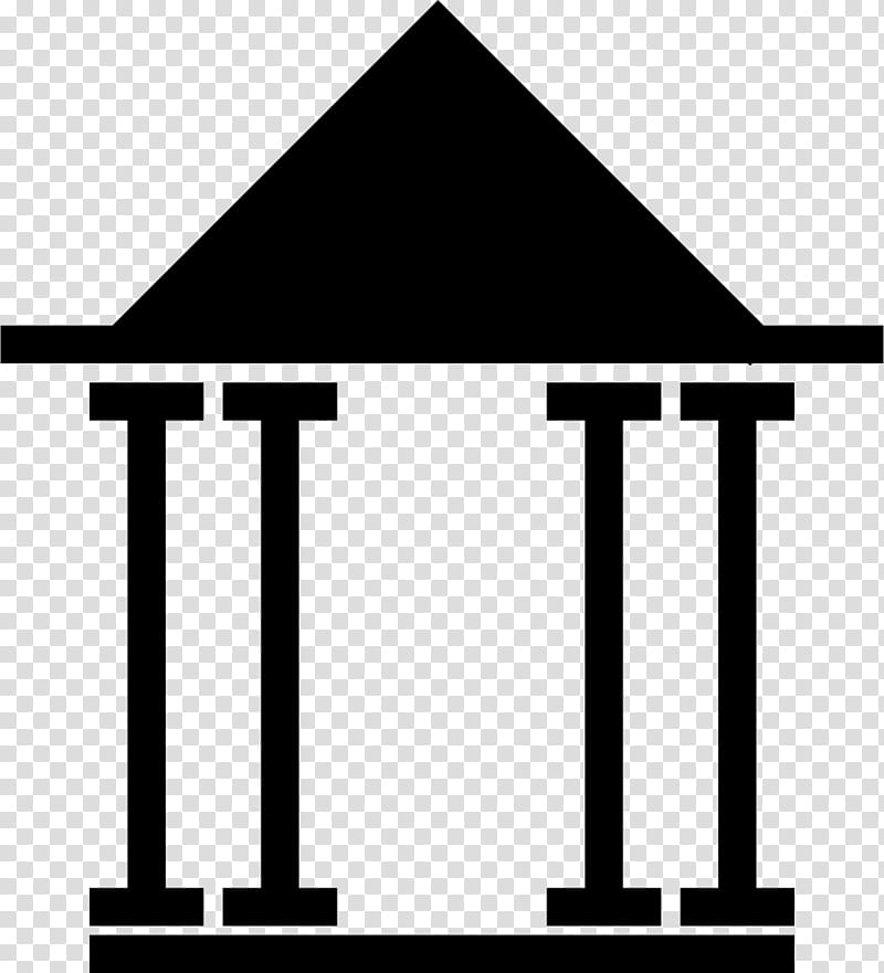 House Symbol, Column, Greek Language, Ancient Greek Architecture, Classical Order, Ancient Greek Temple, Gift, Black And White transparent background PNG clipart