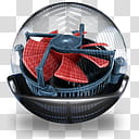 Sphere   , red and gray computer tower cooling fan art transparent background PNG clipart