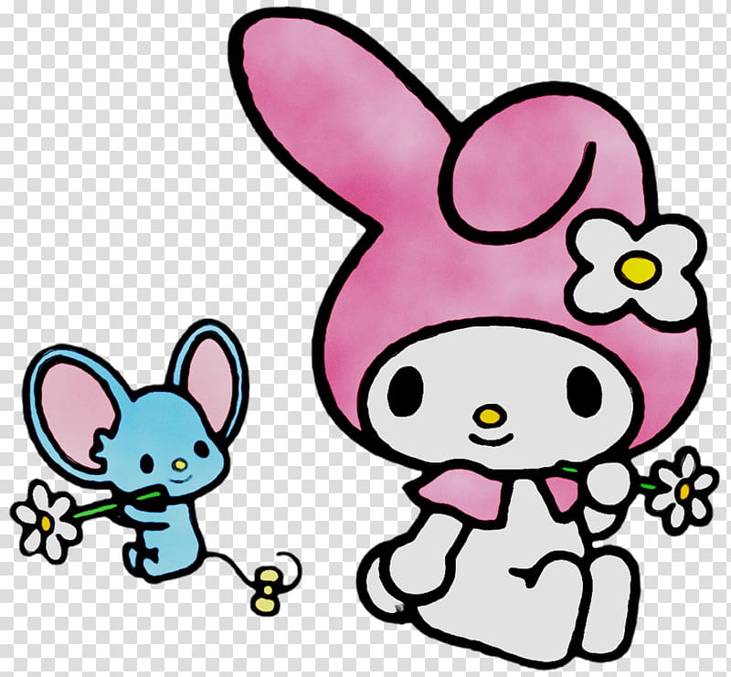 Little Twin Stars, My Melody, Hello Kitty, Sanrio, Rabbit, Cartoon, Character, Kawaii transparent background PNG clipart