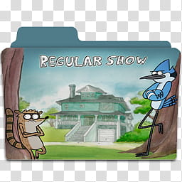 Leopard Regular Show Folders, Regular Show folder icon illustration transparent background PNG clipart