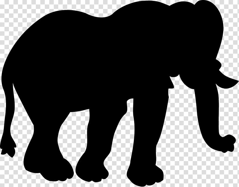Ganesha, Indian Elephant, African Elephant, Cat, Silhouette, Asian Elephant, Black, Animal Figure transparent background PNG clipart