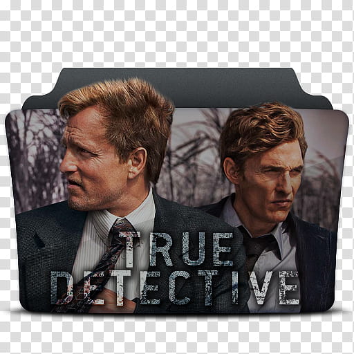 TV Series Folder Icons COMPLETE COLLECTION, true_detective transparent background PNG clipart