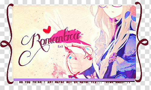 Romantica transparent background PNG clipart