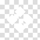 White Symbols Icons, Losange, four tiles diamond-shaped art transparent background PNG clipart