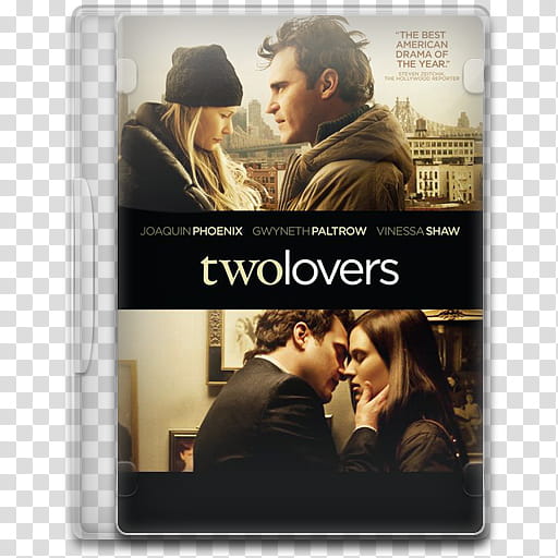 Movie Icon , Two Lovers, Twolovers DVD case transparent background PNG clipart