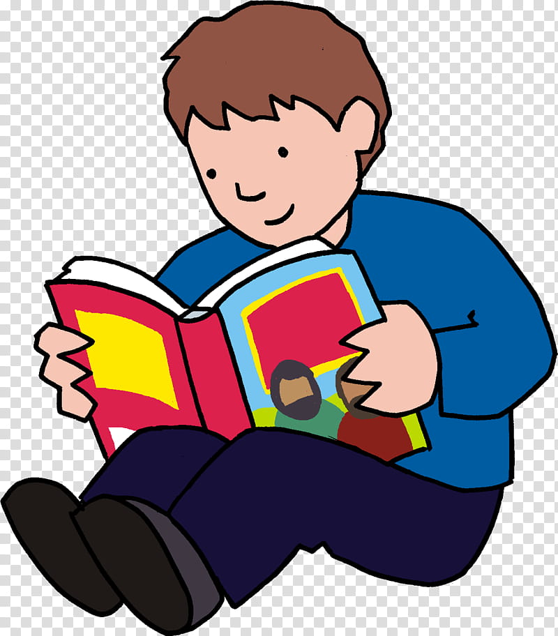 baby reading clip art