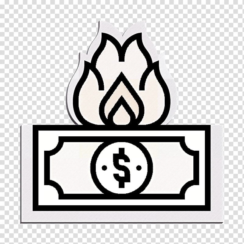 Crowdfunding icon Money icon Risky icon, Line Art, Symbol transparent background PNG clipart