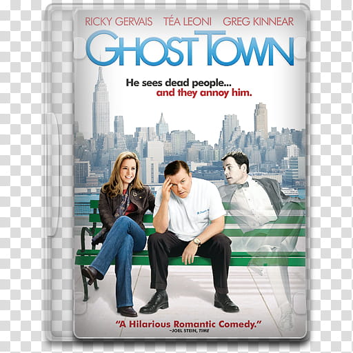 Movie Icon Mega , Ghost Town, Ghost Town movie case cover transparent background PNG clipart