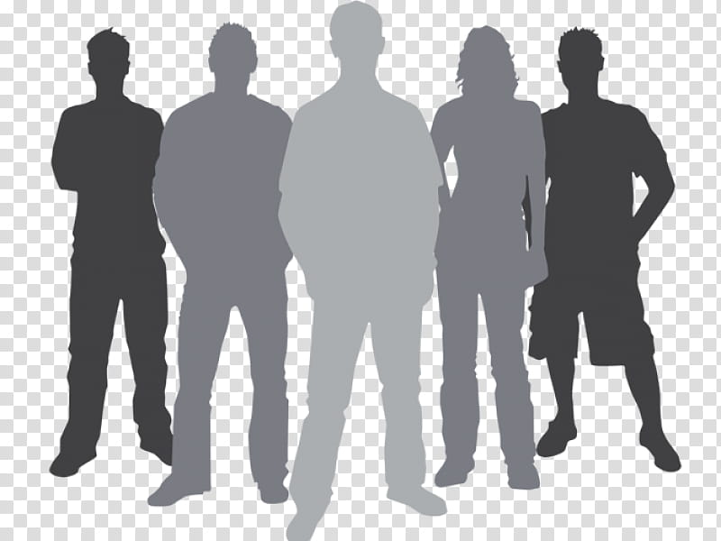 Group Of People, Silhouette, Shadow Person, Standing, Man, Social Group, Male, Team transparent background PNG clipart