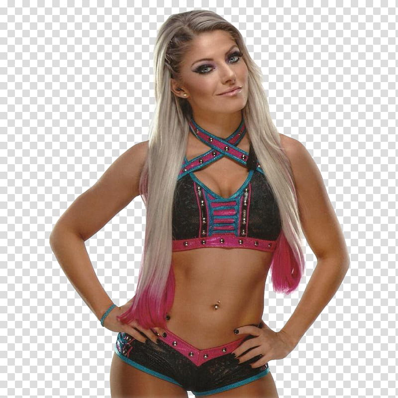 WWE Alexa Bliss Render transparent background PNG clipart.