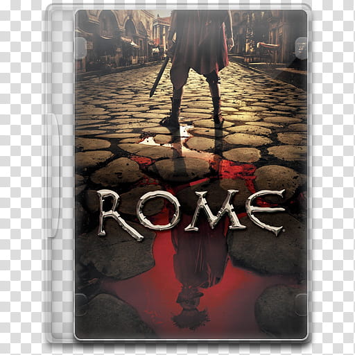 TV Show Icon Mega , Rome, Rome DVD case transparent background PNG clipart