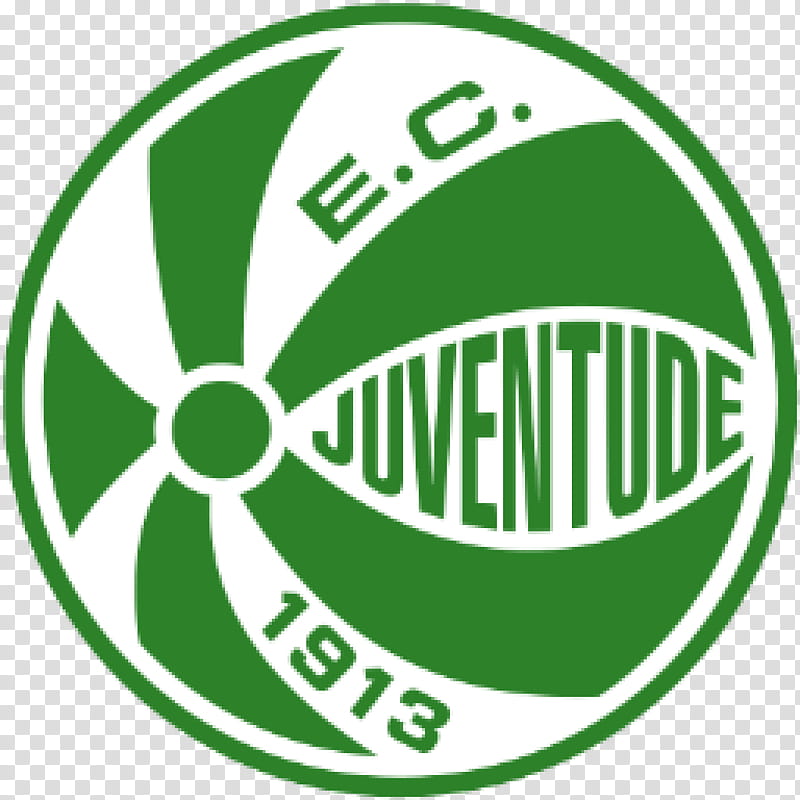 Shield Logo, Esporte Clube Juventude, Caxias Do Sul, Football, Symbol, Emblem, Green, Line transparent background PNG clipart