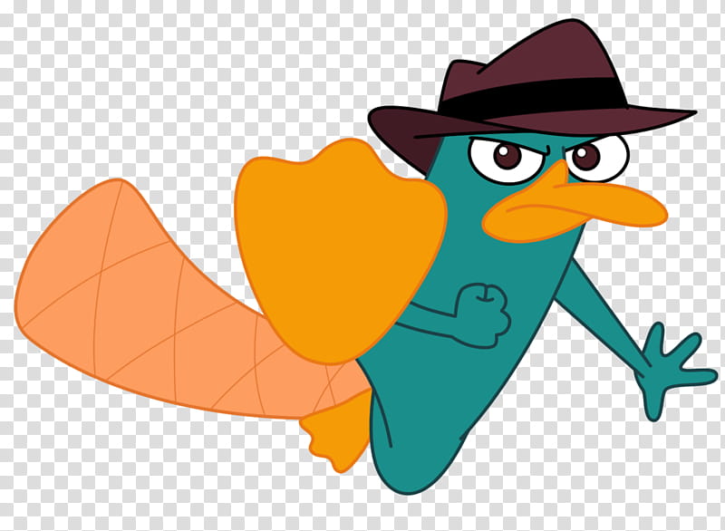 Free download, Perry the Platypus transparent background PNG clipart