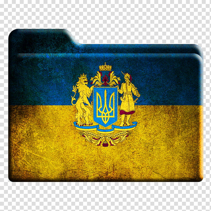 HD Grunge Flags Folder Icons Mac Only , Ukraine Grunge Flag transparent background PNG clipart