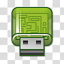 Green Family IP by mtF , FlashDrive icon transparent background PNG clipart