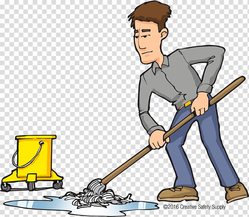 sweeping the floor clipart