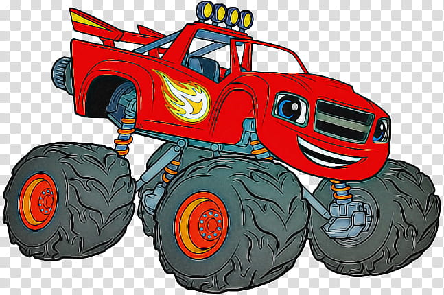 monster truck tractor vehicle toy motorsport, Radiocontrolled Car, Radiocontrolled Toy, Offroad Vehicle transparent background PNG clipart