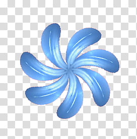 F Flower Head B, blue flower illustration transparent background PNG clipart