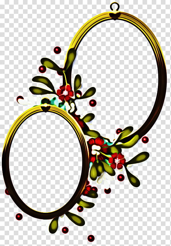 Background Flower Frame, Body Jewellery, Line, Meter, Circle, Frame, Plant, Oval transparent background PNG clipart