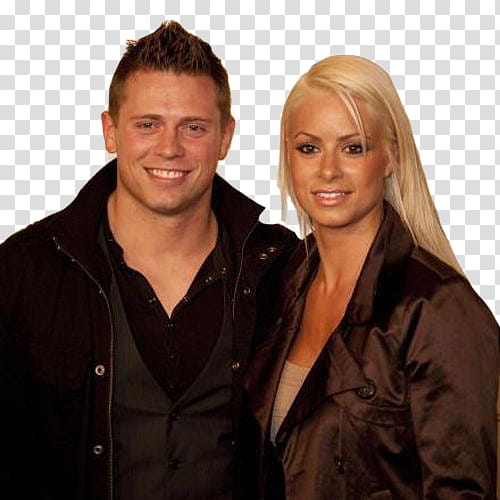 Maryse and The Miz and Eve Torres transparent background PNG clipart