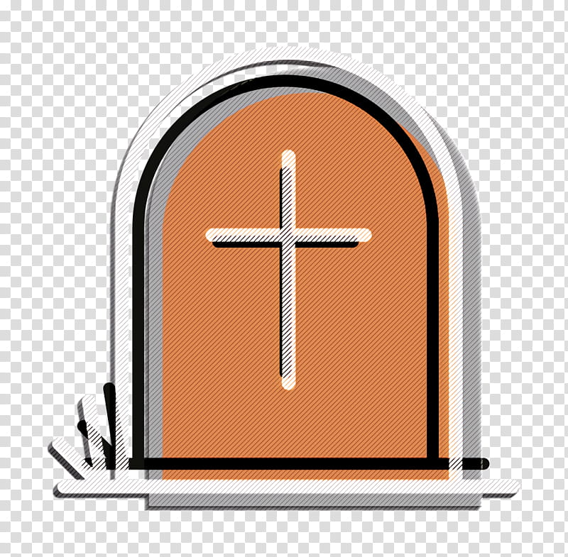 dead icon grave icon halloween icon, Scary Icon, Sweet Icon, Tomb Icon, Tombstone Icon, Cross, Religious Item, Symbol transparent background PNG clipart