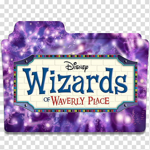 Wizards of Waverly Place Icon Folder , cover transparent background PNG clipart