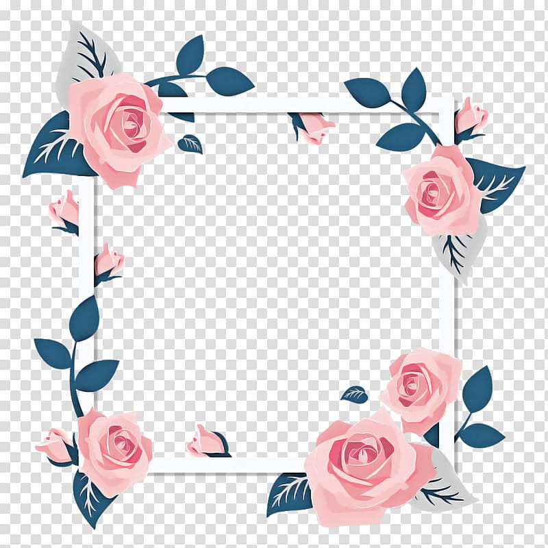 frame, Pink, Flower, Frame, Plant, Rose, Fashion Accessory, Floral Design transparent background PNG clipart
