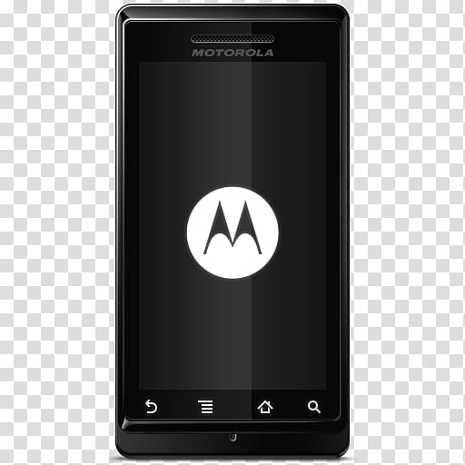 Motorola Droid or Milestone, black Motorola Moto Android smartphone transparent background PNG clipart