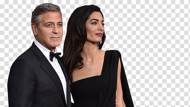 George Clooney transparent background PNG clipart